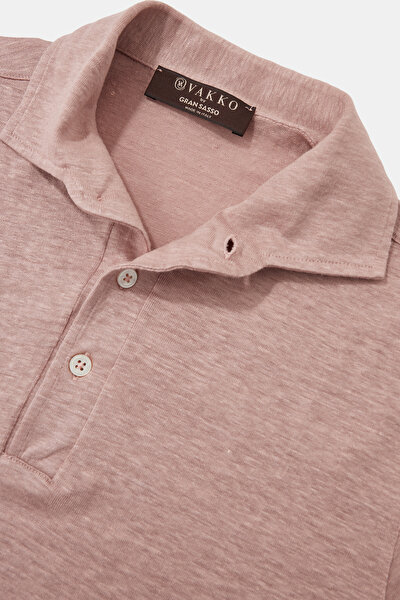 POLO YAKALI KISA KOL KETEN TSHIRT 8