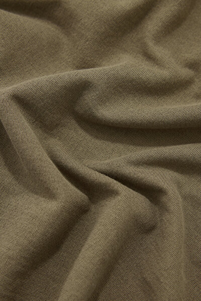 DARK GREEN POLO NECK LONG SLEEVE TSHIRT 9