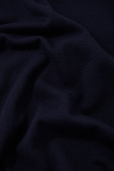 NAVY BLUE POLO NECK SHORT SLEEVE TSHIRT 4