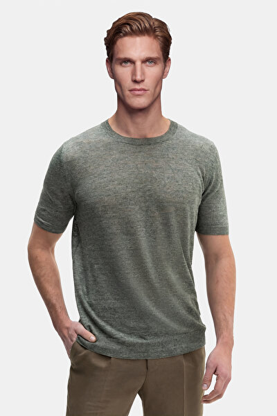 GREEN BICYCLE COLLAR SHORT SLEEVE TSHIRT 5