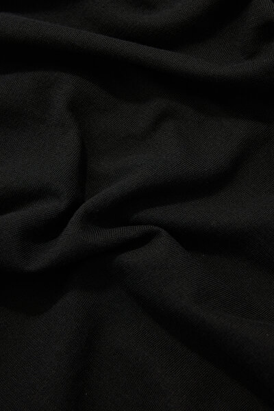BLACK POLO NECK LONG SLEEVE TSHIRT 4