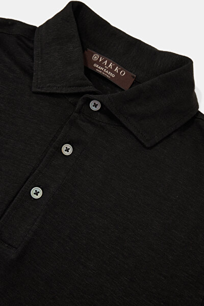 POLO YAKALI KISA KOL KETEN T-SHIRT 3