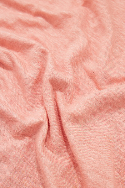 LIGHT PINK BICYCLE COLLAR SHORT SLEEVE TSHIRT 9