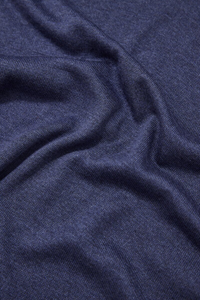 ROYAL BLUE POLO NECK SHORT SLEEVE TSHIRT 9