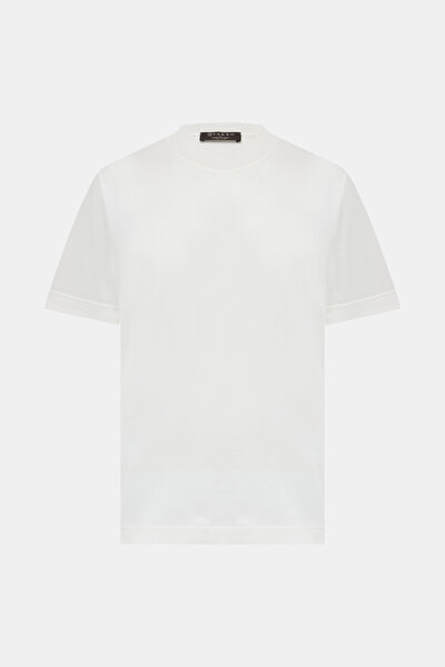 WHITE BICYCLE COLLAR SHORT SLEEVE TSHIRT 5