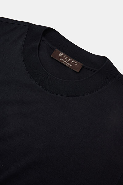 BİSİKLET YAKALI KISA KOL KOTON-İPEK TSHIRT 8