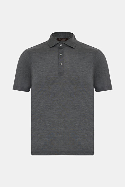 POLO YAKALI KISA KOL İPEK T-SHIRT 5