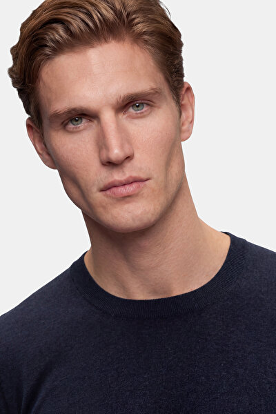 NAVY BLUE BICYCLE COLLAR SHORT SLEEVE TSHIRT 4