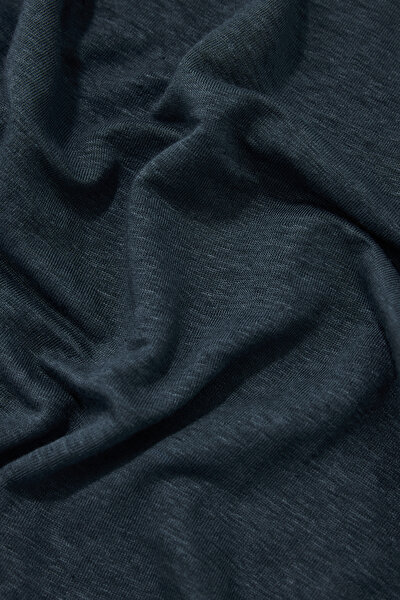 NAVY BLUE BICYCLE COLLAR SHORT SLEEVE TSHIRT 4
