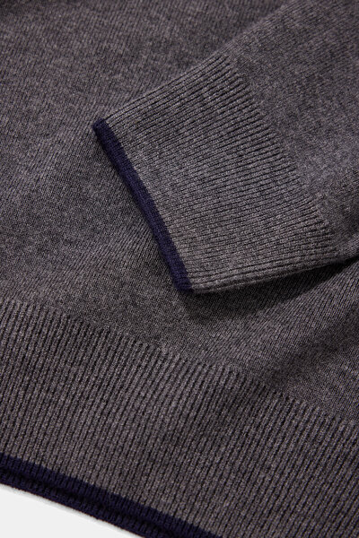 SMOKED BASIC / ROUND NECKLINE TRICOT 4