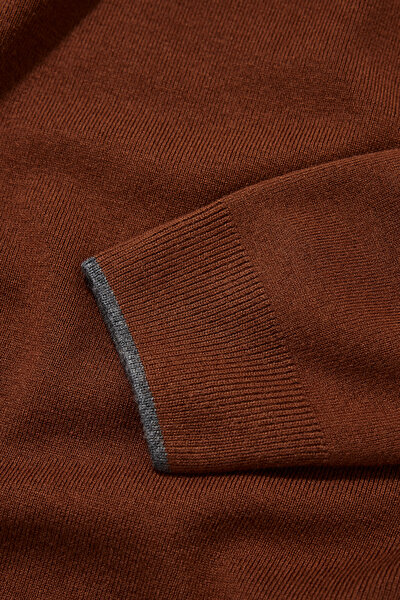 BRICK BASIC / ROUND NECKLINE TRICOT 4