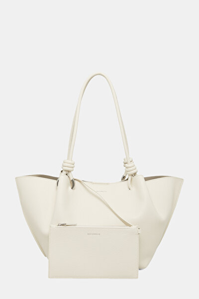 ECRU LEATHER BAG 3