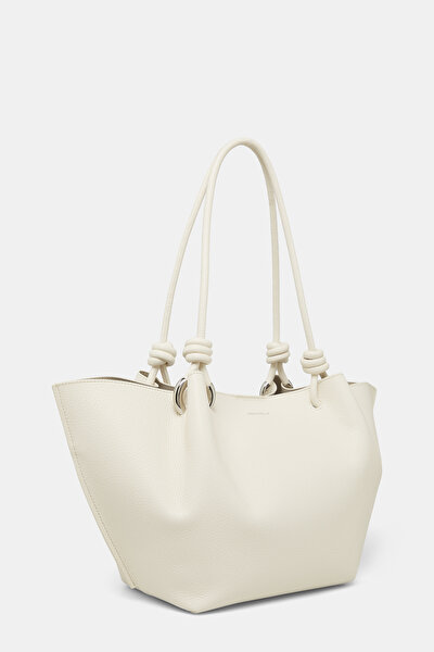 ECRU LEATHER BAG 4