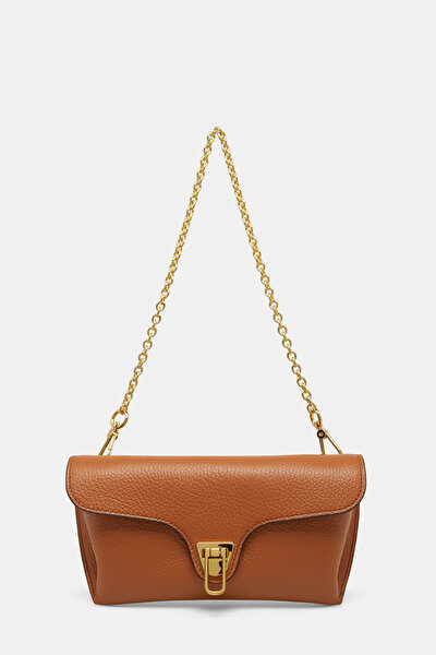 ORANGE LEATHER BAG 8