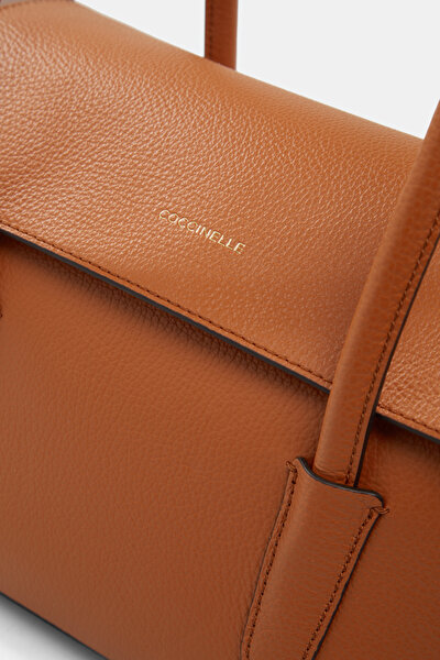 ORANGE LEATHER BAG 9