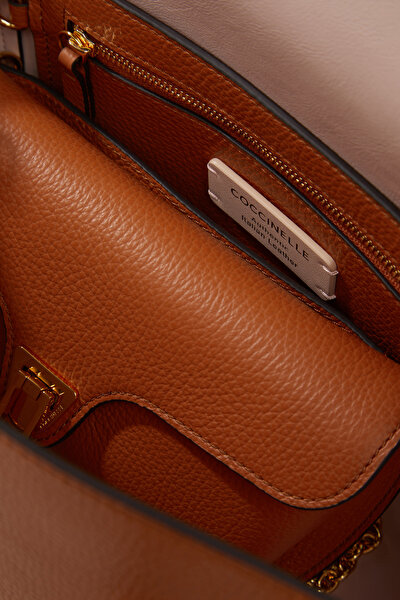 ORANGE LEATHER BAG 10