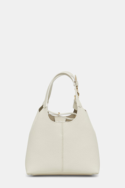 ECRU LEATHER BAG 4