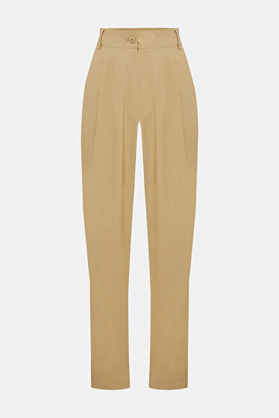 CAMEL SKINNY LEG TROUSERS 5