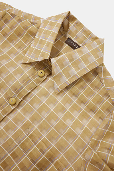 BLUE 3/4 SLEEVES SHIRT 8
