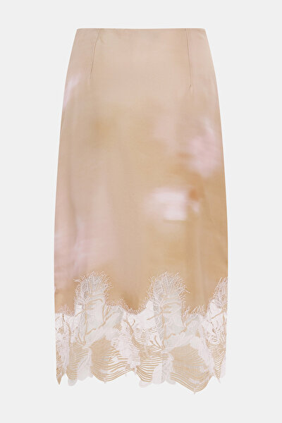 BEIGE MIDI SKIRT 8