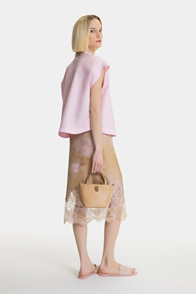 BEIGE SHORT SLEEVE SHIRT 5