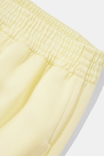 YELLOW WIDE LEG TROUSERS 8
