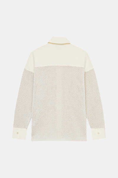 ECRU LONG SLEEVE SHIRT 8