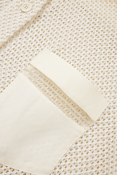 ECRU LONG SLEEVE SHIRT 9