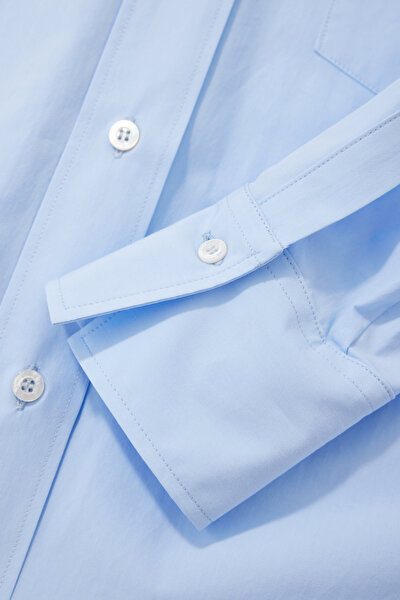 BLUE LONG SLEEVE SHIRT 4