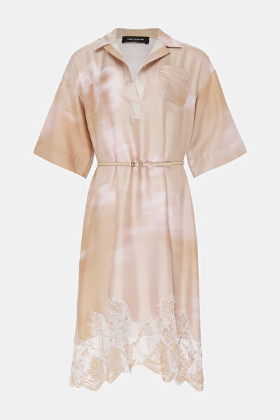 PINK SHORT SLEEVE DRESS 5