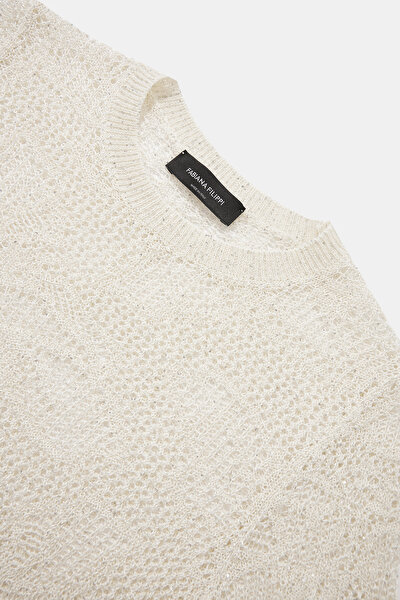 ECRU BASIC / ROUND NECKLINE TRICOT 8