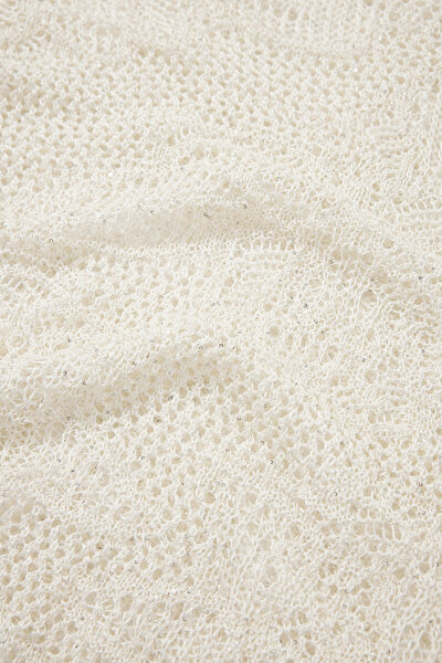 ECRU BASIC / ROUND NECKLINE TRICOT 9