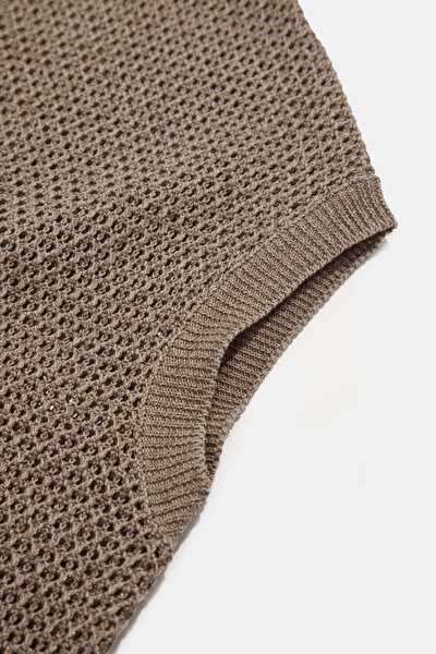 MINK BASIC / ROUND NECKLINE TRICOT 4