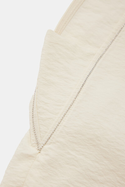 ECRU OFF THE SHOULDER SHIRT 4