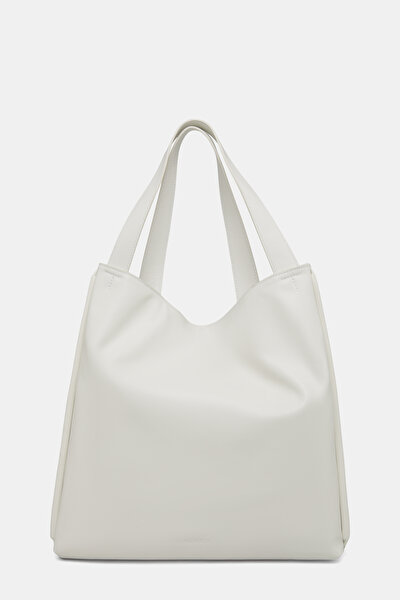 WHITE LEATHER BAG 4