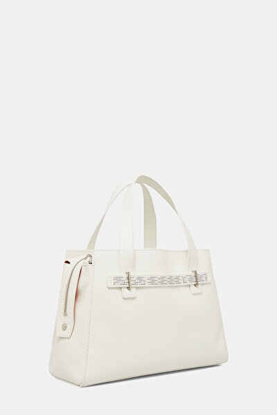 ECRU LEATHER BAG 3
