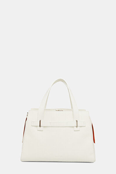 ECRU LEATHER BAG 4