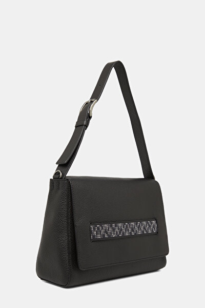 BLACK LEATHER BAG 4