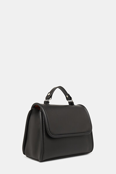 BLACK LEATHER BAG 4