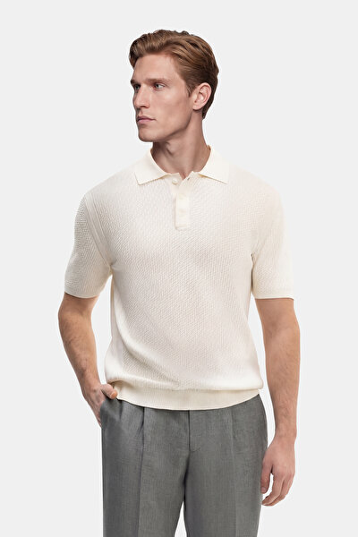 POLO YAKA KISA KOL JAKARLI TRİKO TSHIRT 5