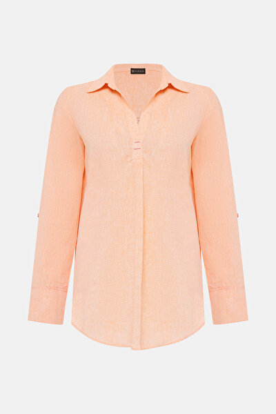 ORANGE LONG SLEEVE BLOUSE 8