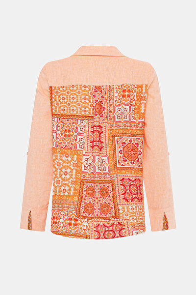 ORANGE LONG SLEEVE BLOUSE 9