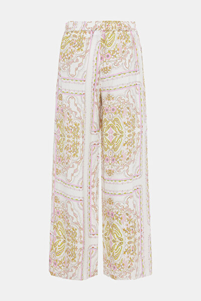 GREEN WIDE LEG TROUSERS 5