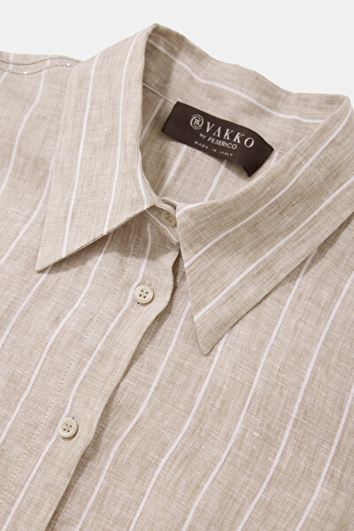 WHITE 3/4 SLEEVES SHIRT 10