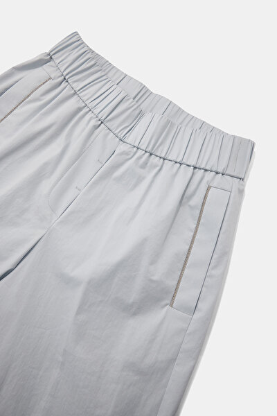 GREY WIDE LEG TROUSERS 3