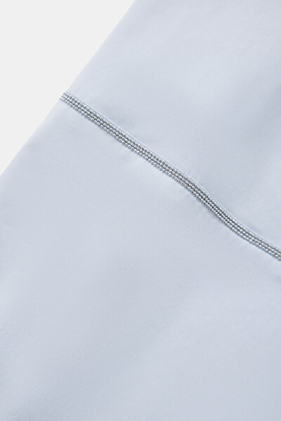 GREY BASIC / ROUND NECKLINE SLEEVELESS BLOUSE 4