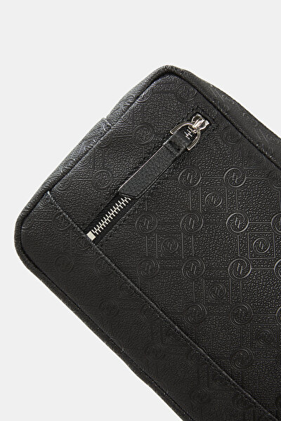 BLACK MONOGRAM BAG 4
