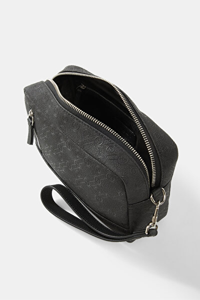BLACK MONOGRAM BAG 5