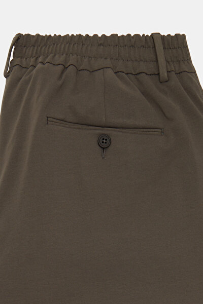 KHAKI JERSEY TROUSERS 8