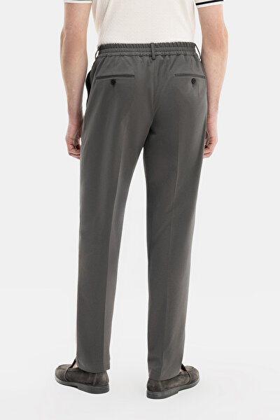 KHAKI JERSEY TROUSERS 3